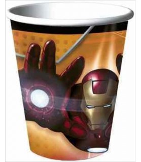 Iron Man 9oz Paper Cups (8ct)