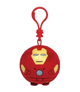 Iron Man Beanie Ballz Stuffed Toy Keychain (1ct)