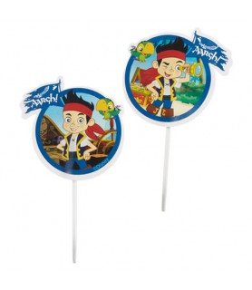 Jake & the Never Land Pirates Cupcake Toppers / Picks (24ct)