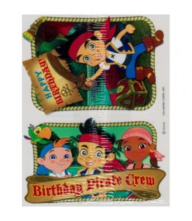 Jake & the Never Land Pirates Moveable Decorations (2pc)