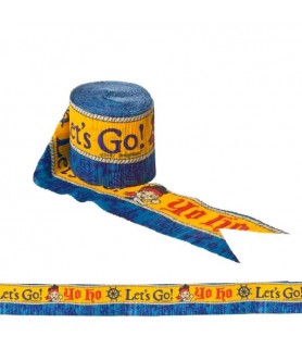 Jake & The Never Land Pirates Crepe Paper Streamer (30ft)