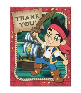 Jake & the Never Land Pirates Thank You Notes w/ Envelopes (8ct)