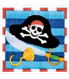 Pirates 'Pirates Treasure' Small Napkins (16ct)