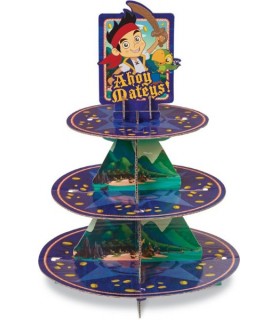 Jake & The Never Land Pirates 3-Tiered Cupcake Stand (1ct)