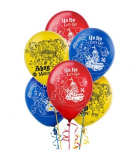 Jake & The Never Land Pirates Latex Balloons (6ct)
