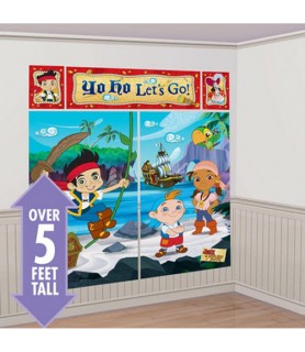 Jake & the Never Land Pirates Wall Poster Decorating Kit (5pc)