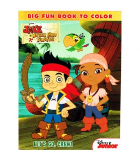 Jake & the Never Land Pirates 'Let's Go Crew' Coloring Book (1ct)