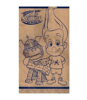 Jimmy Neutron Paper Lunch Bags (10ct)
