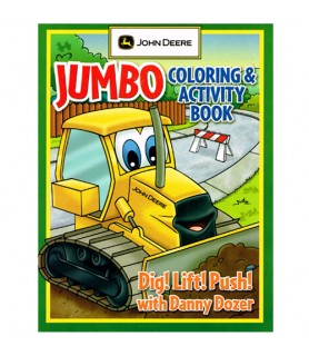 John Deere 'Dig! Lift! Push! with Danny Dozer' Jumbo Coloring Book (1ct)