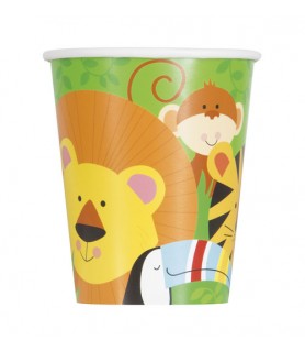 Animal Jungle 9oz Paper Cups (8ct)