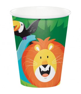 Jungle Safari 9oz Paper Cups (8ct)
