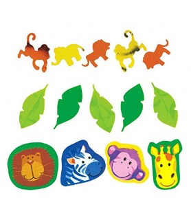 Jungle Animals Confetti Value Pack (3 types)