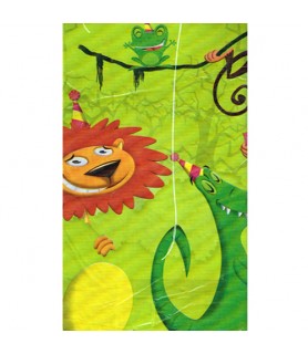 Jungle Frolic Plastic Table Cover (1ct)
