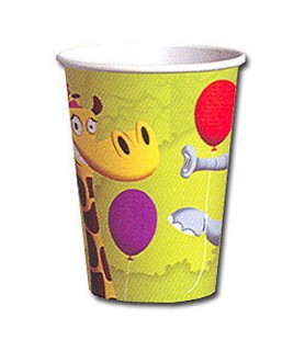 Jungle Frolic 9oz Paper Cups (8ct)