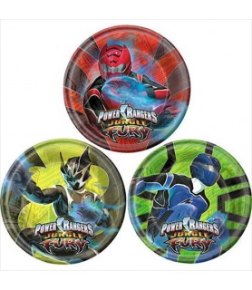 Power Rangers 'Jungle Fury' Small Paper Plates (8ct)