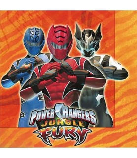 Power Rangers 'Jungle Fury' Small Napkins (16ct)