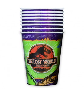 Jurassic Park 'Lost World' 9oz Paper Cups (8ct)
