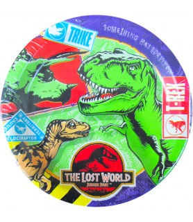 Jurassic Park 'Lost World' Large Paper Plates (8ct)