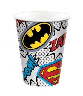 Justice League 'Heroes Unite' 9oz Paper Cups (8ct)