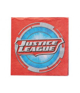 Justice League Logo Lunch Napkins (16ct)
