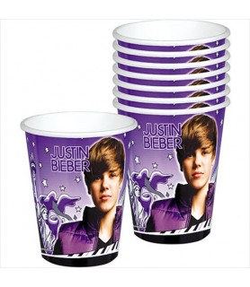 Justin Bieber 9oz Paper Cups (8ct)