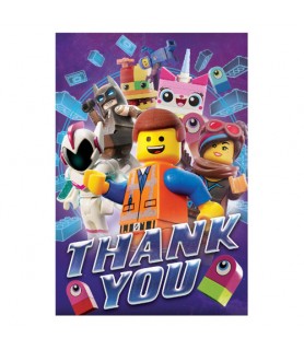 LEGO Movie 2 Thank You Notes w/ Envelopes (8ct)
