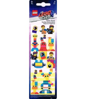 LEGO Movie 2 Stickers (4sheets)