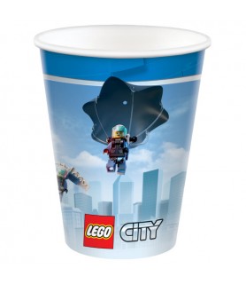 LEGO City Helicopter 9oz Paper Cups (8ct)