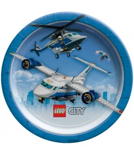 LEGO City Small Paper Plates (8ct)*