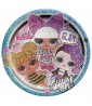 LOL Surprise! 'Together 4 Eva' Large Prismatic Paper Plates (8ct)