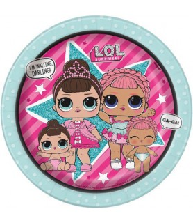 LOL Surprise! Small Paper Plates (8ct)^