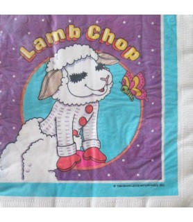 Lamb Chop Vintage 1993 Small Napkins (16ct)