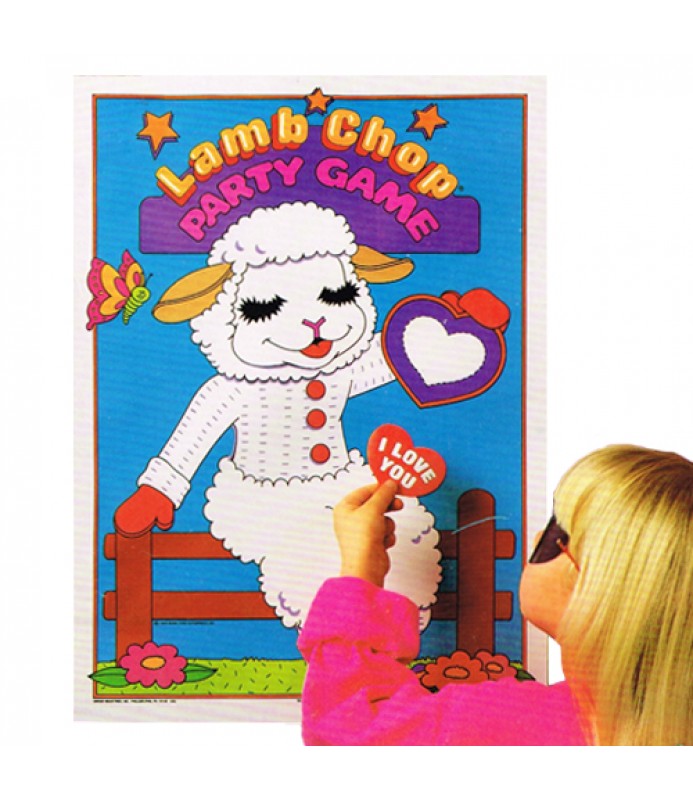 Lamb Chop Vintage 1993 Party Game Poster (1ct)