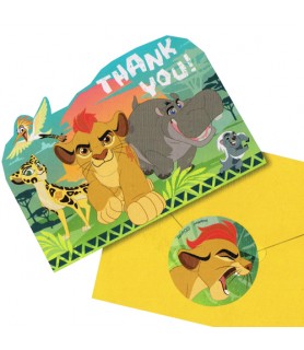 The Lion Guard Thank You Note Set w/ Envelopes (8ct)