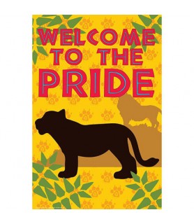 Lion Cub 'Welcome to the Pride' Poster (1ct)
