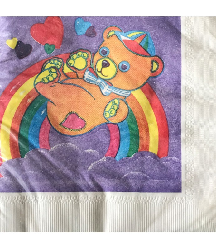 Lisa Frank Vintage Beary Big Bash Small Napkins 16ct