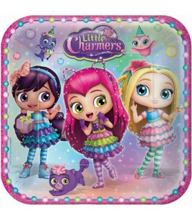 Little Charmers Large Paper Plates (8ct)