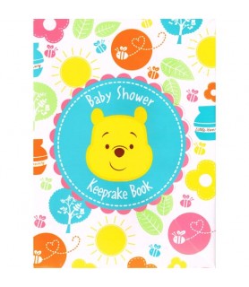 Winnie the Pooh 'Little Hunny' Baby Shower Keepsake Book (1ct)