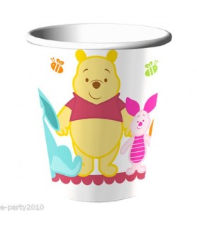 Winnie the Pooh 'Little Hunny' Baby Shower 9oz Paper Cups (8ct)