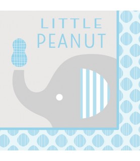 Baby Shower 'Little Peanut Boy' Lunch Napkins (16ct)