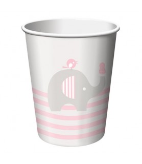 Baby Shower 'Little Peanut Girl' 9oz Paper Cups (8ct)