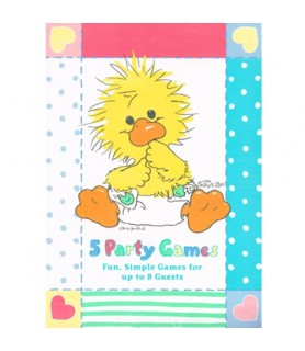Little Suzy's Zoo Vintage Baby Shower Game Book (1ct)