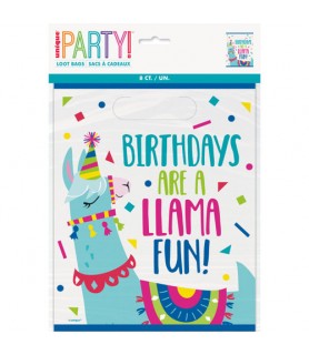 Llama Birthday Favor Bags (8ct)