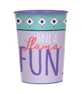 Llama Fun Reusable Keepsake Cups (2ct)