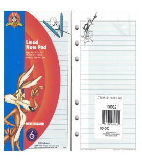 Looney Tunes Vintage 1998 Double-Sided Note Pad / Favor (1ct)