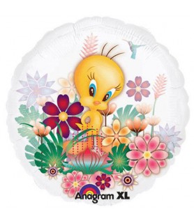 Looney Tunes Tweety Bird Transparent Foil Mylar Balloon (1ct)