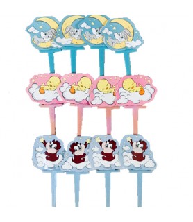Looney Tunes 'Baby Dreams' Cupcake Picks / Toppers (12ct)