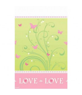 Wedding and Bridal Shower 'Love Is Patient' Table Cover (1ct)