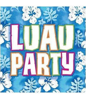 Luau Party 'Bahama' Lunch Napkins (16ct)