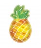 Summer Pineapple Shaped Large Paper Plates (8ct)